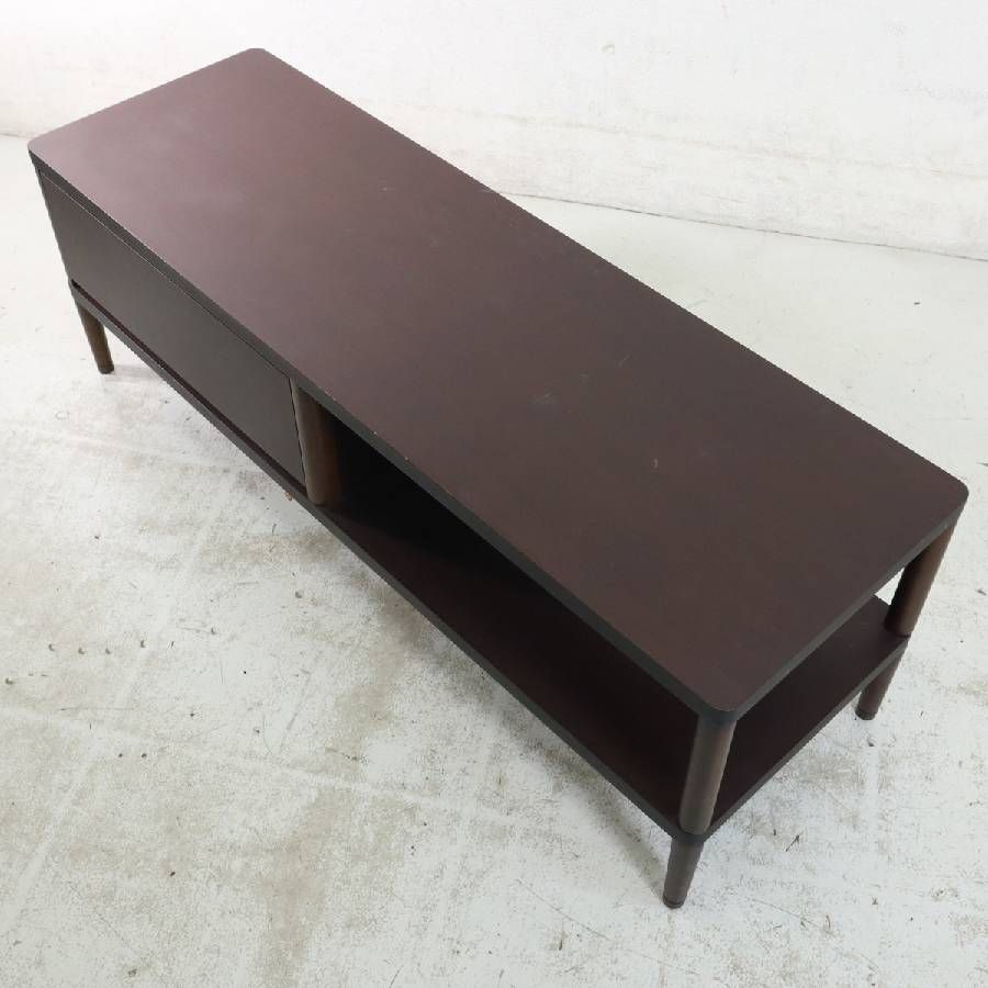 カリモク60+ TVボード テレビ台 ローボード 幅120cm モカブラウン