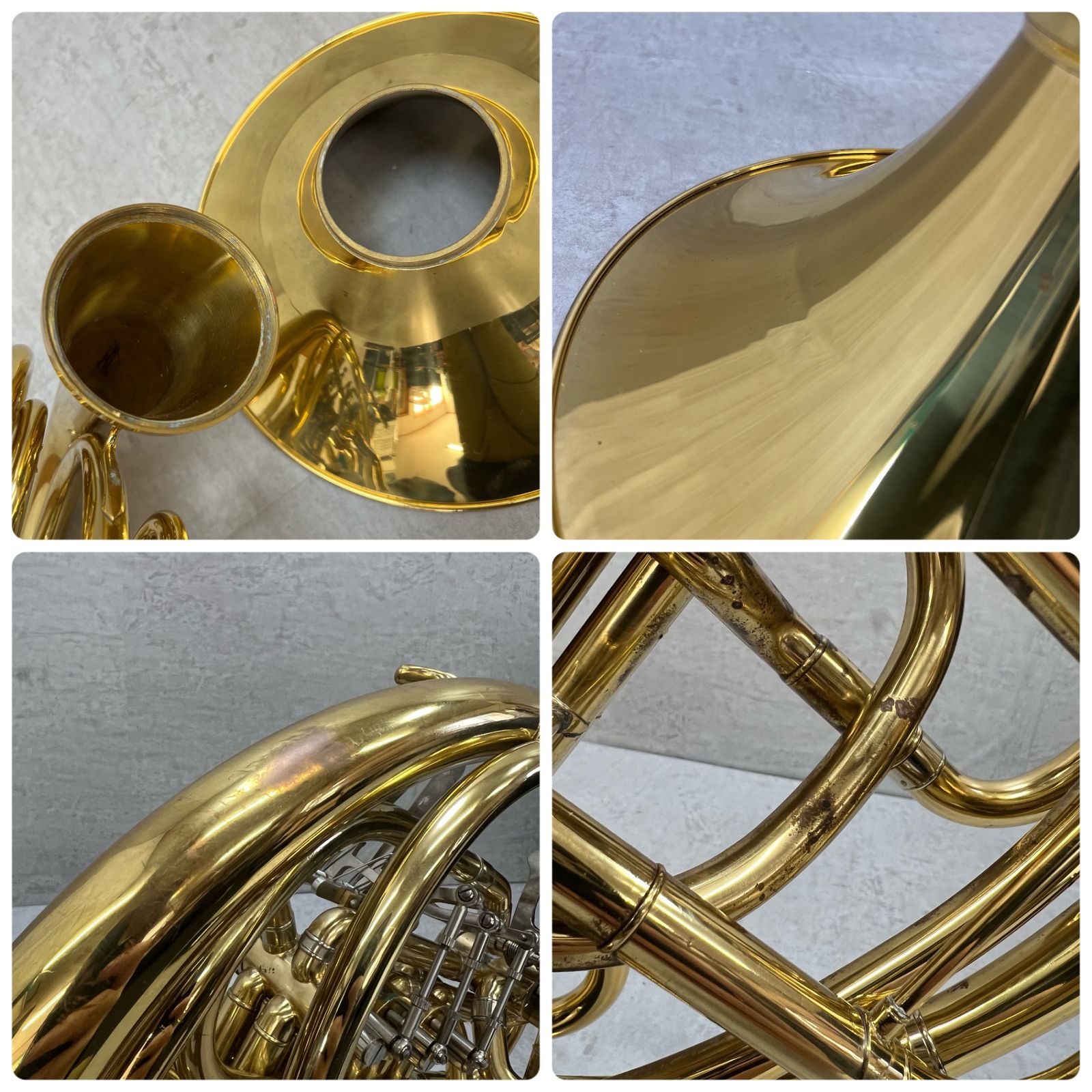 ケルントナー フレンチホルン フルダブルホルン ベルカット セミハード