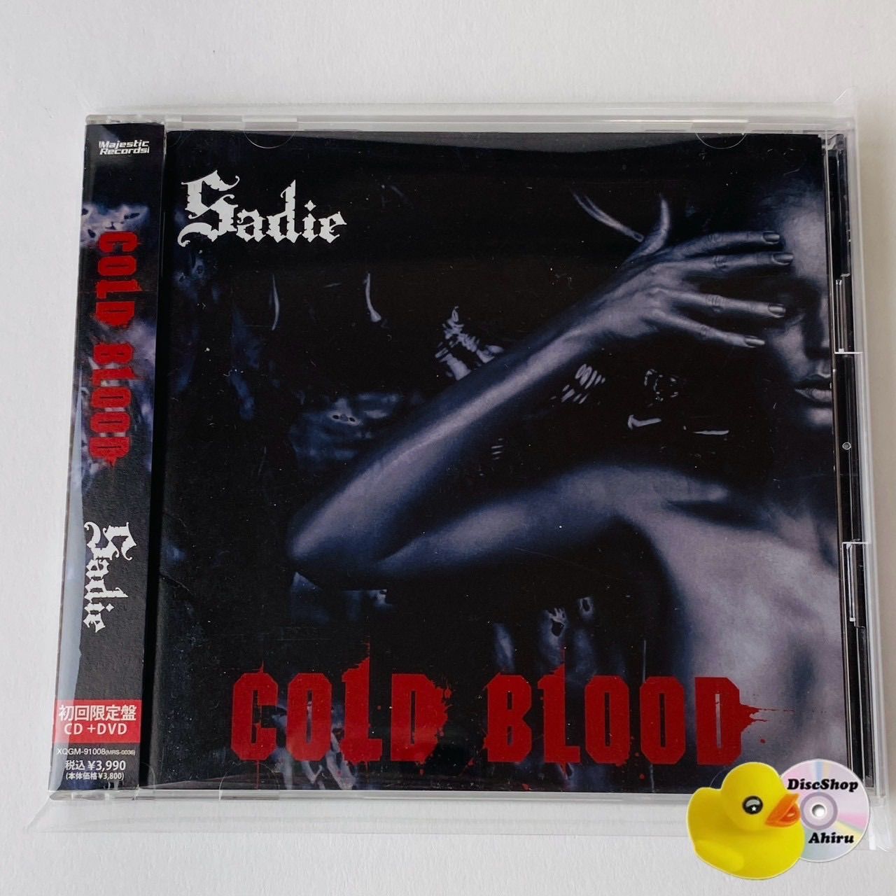 帯付](初回限定盤) Sadie サディ / COLD BLOOD(DVD付) ヴィジュアル系
