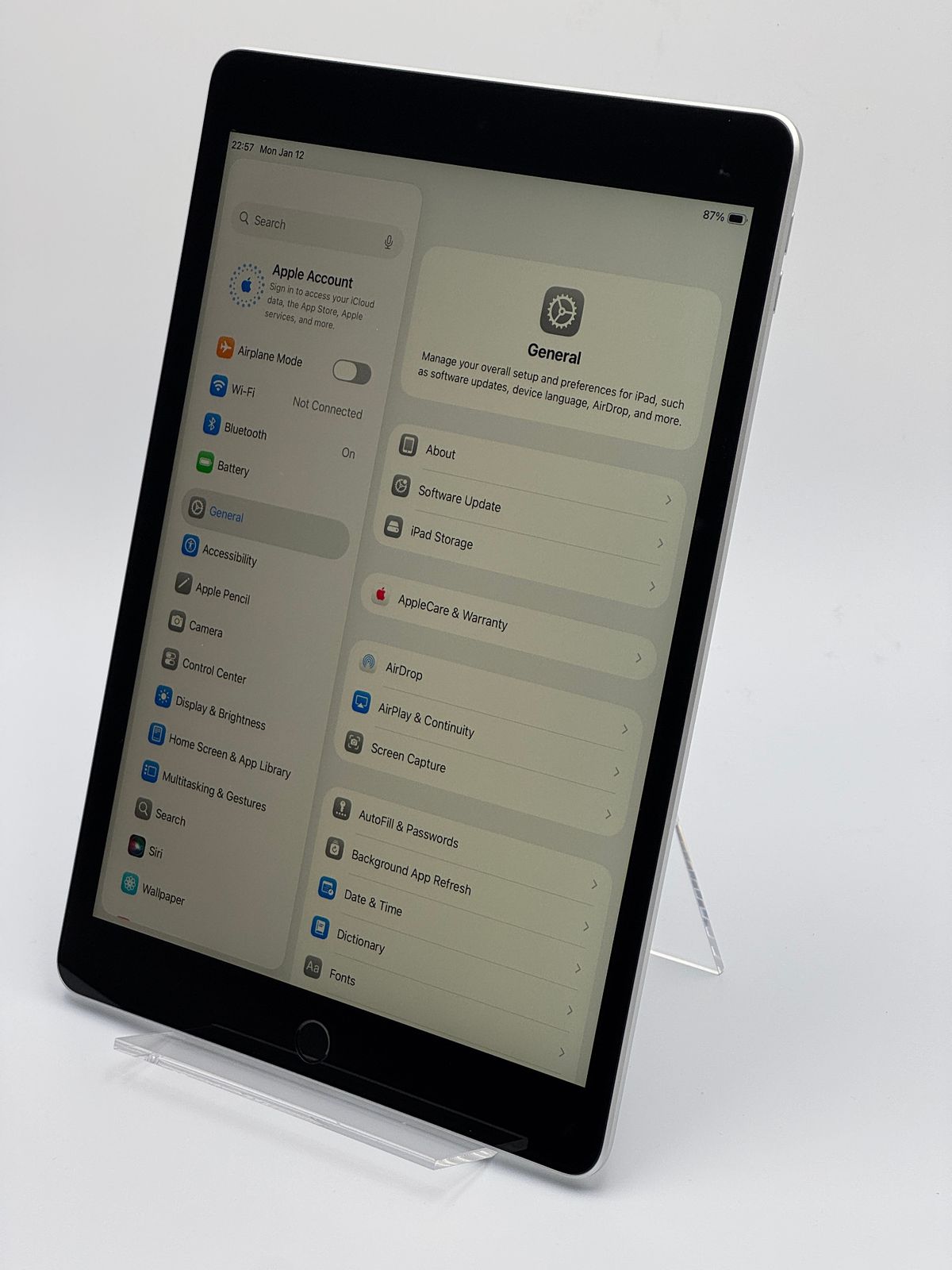 中古B】iPad 第9世代 256GB シルバー Wi-Fi バッテリー【98%】 - メルカリ