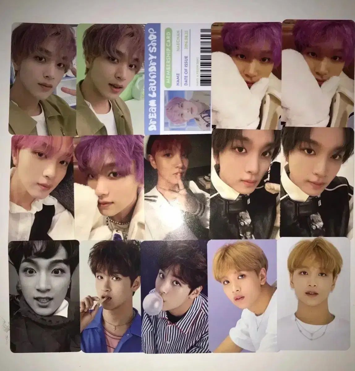 NCT 127 ドリーム ヘチャン サイン入りチェキ サイン入りポラロイド +