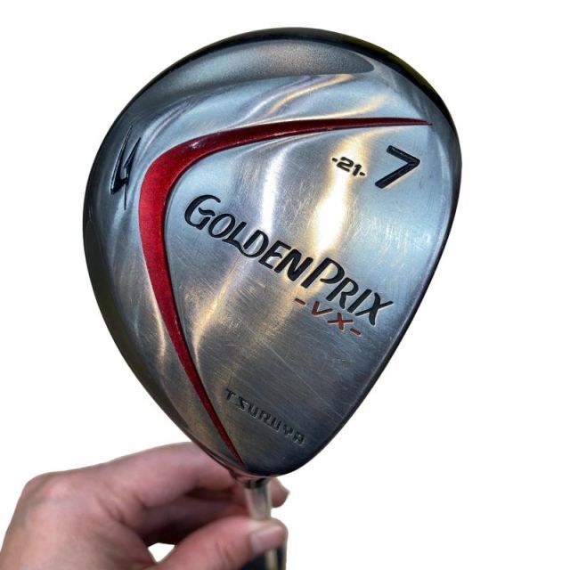 中古】 つるや GOLDEN PRIX VX 7W フェアウェイウッド FW GOLDENPRIX