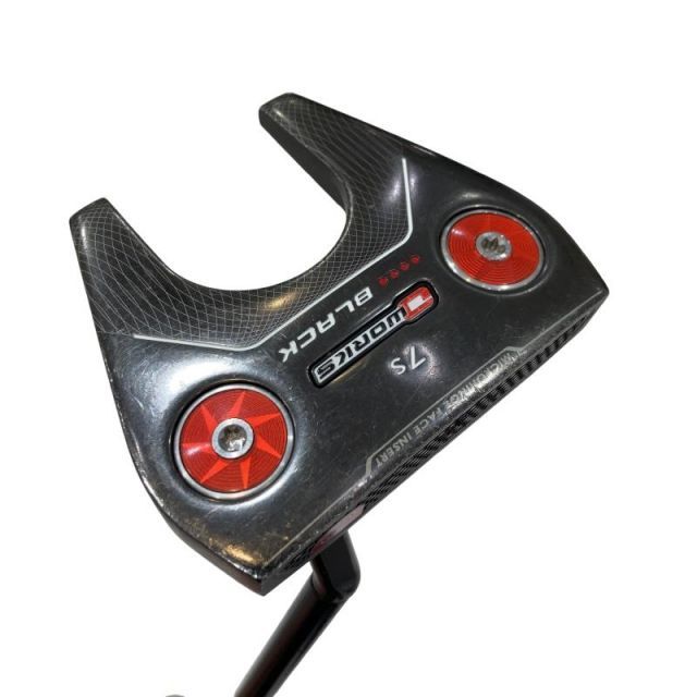 中古】 オデッセイ O WORKS BLACK #7S 34インチ パター PT スチール