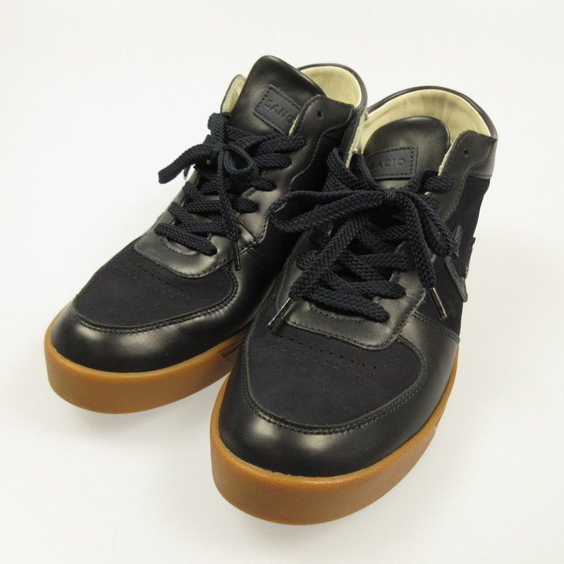 姫路東店】 中古 Sangacio | サンガッチョ スニーカー SG MID『NAVY 
