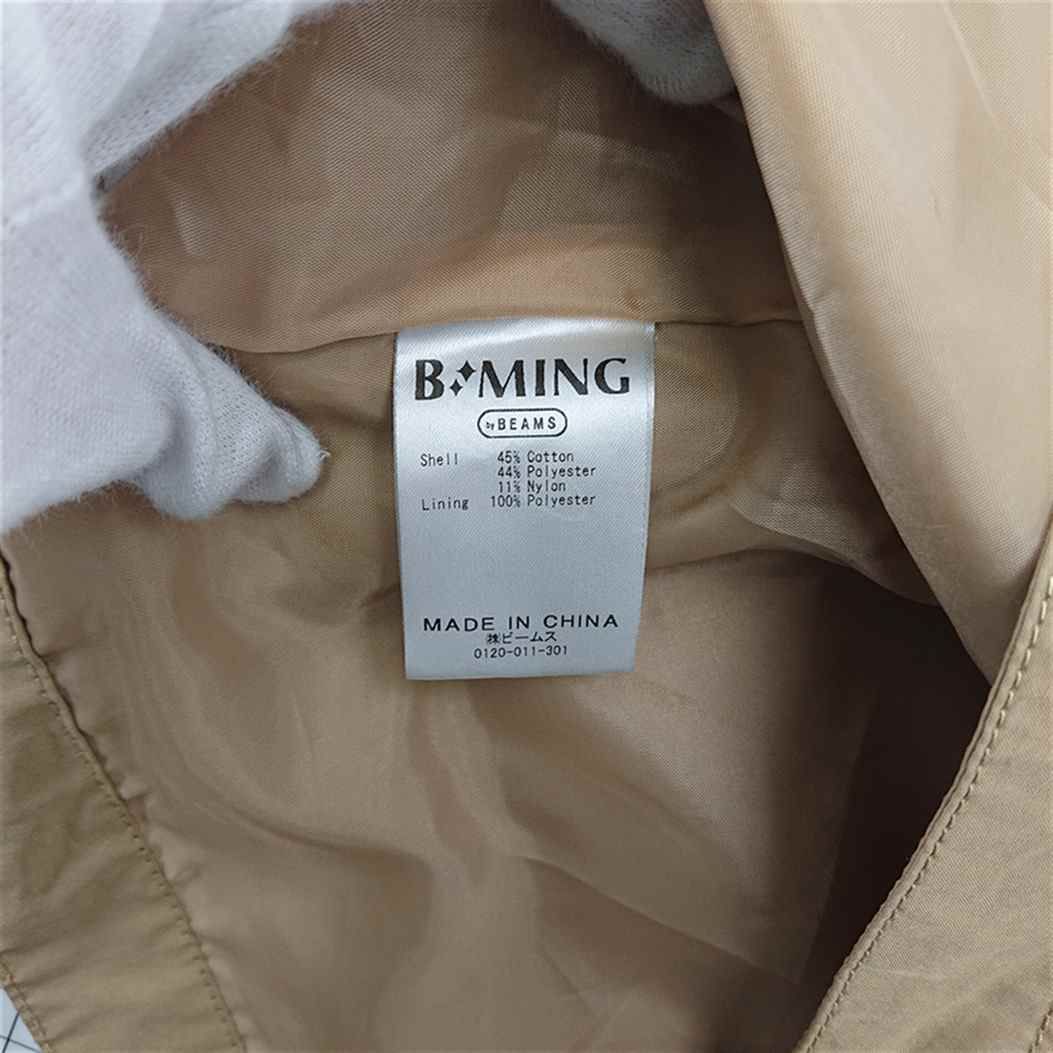 B'MING by BEAMS ベージュジャケット 150 新品 タグ付き ◇ ⊇ ビーミングバイビームス B:MING by BEAMS フードジャケット