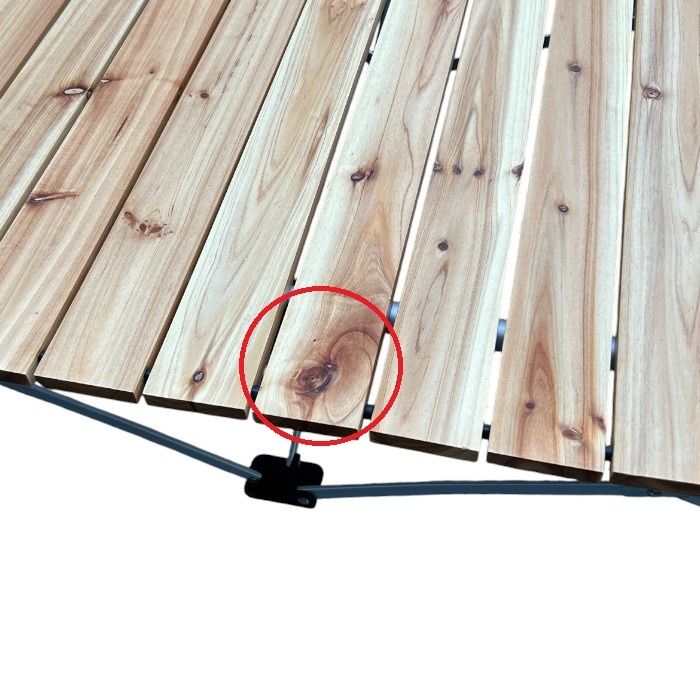 コールマン Coleman ナチュラル ウッド ロール テーブル 110