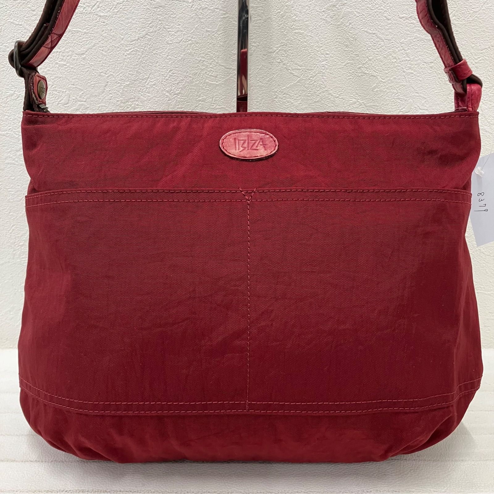 【美品】　IBIZA　イビサ　ショルダーバッグ　花柄　レザー　ピンク　斜め掛け◎ ディーア ショルダーバッグ – イビサ オンラインショップ