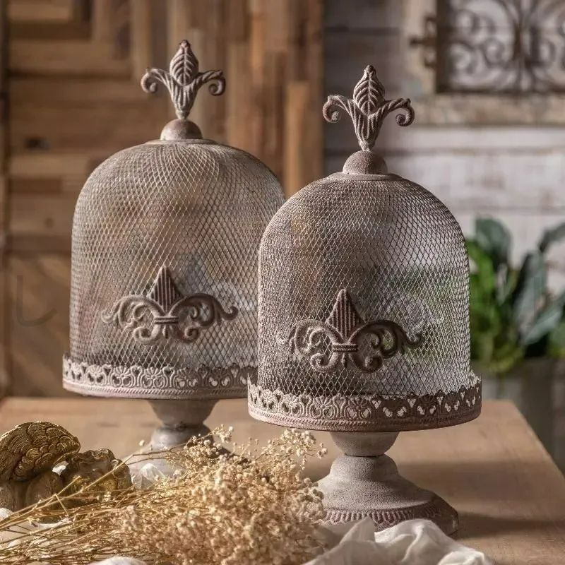 ヴィンテージ シャビー　キャンドルホルダー ガーデンオブジェ キャンドルホルダー ガーデンライト ヴィンテージ調