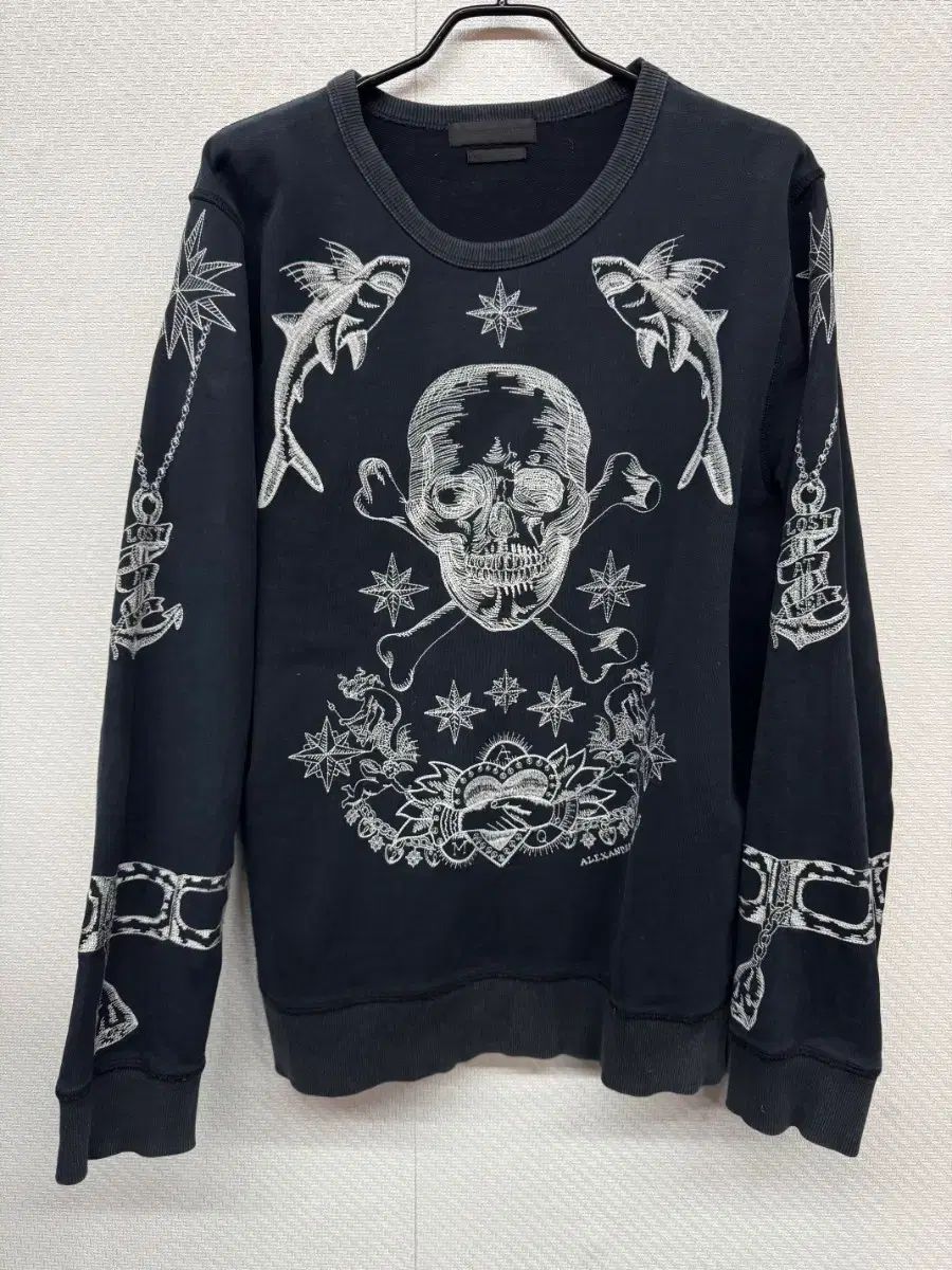 Alexander McQueen アレキサンダー・マックイーン スカル 刺繍