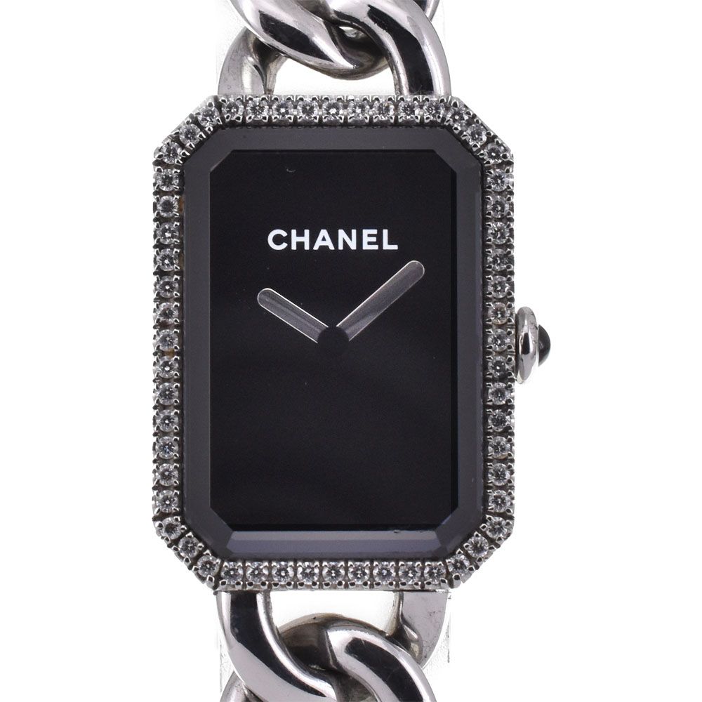 CHANEL プルミエール ダイヤベゼル D H3254 SS クォーツ