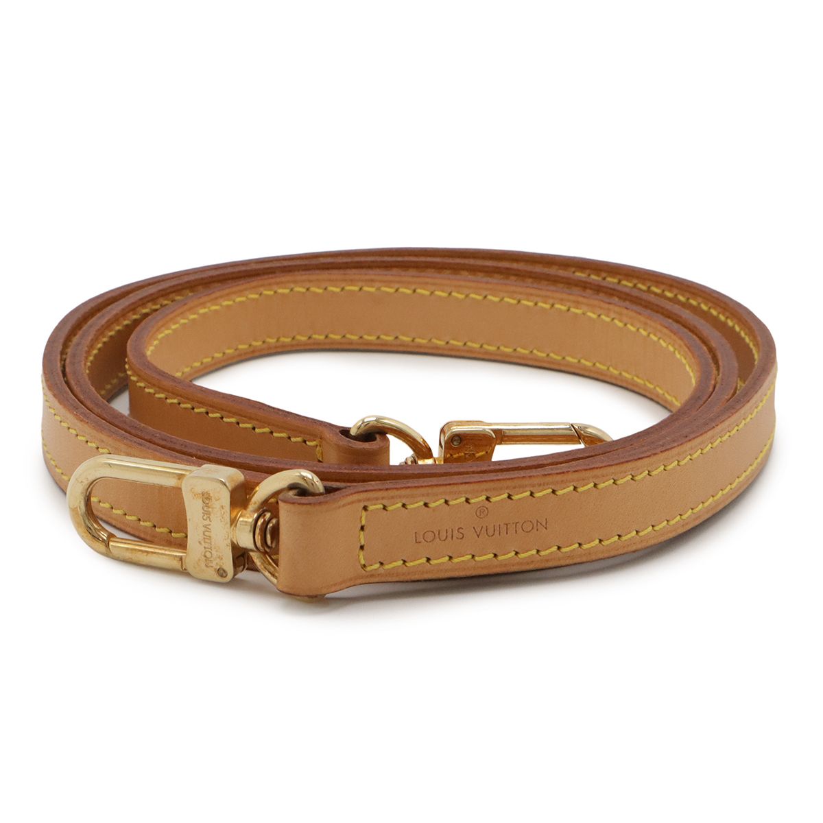 LOUIS VUITTON ルイ ヴィトン ヌメ革 ショルダーストラップ 121cm 調節