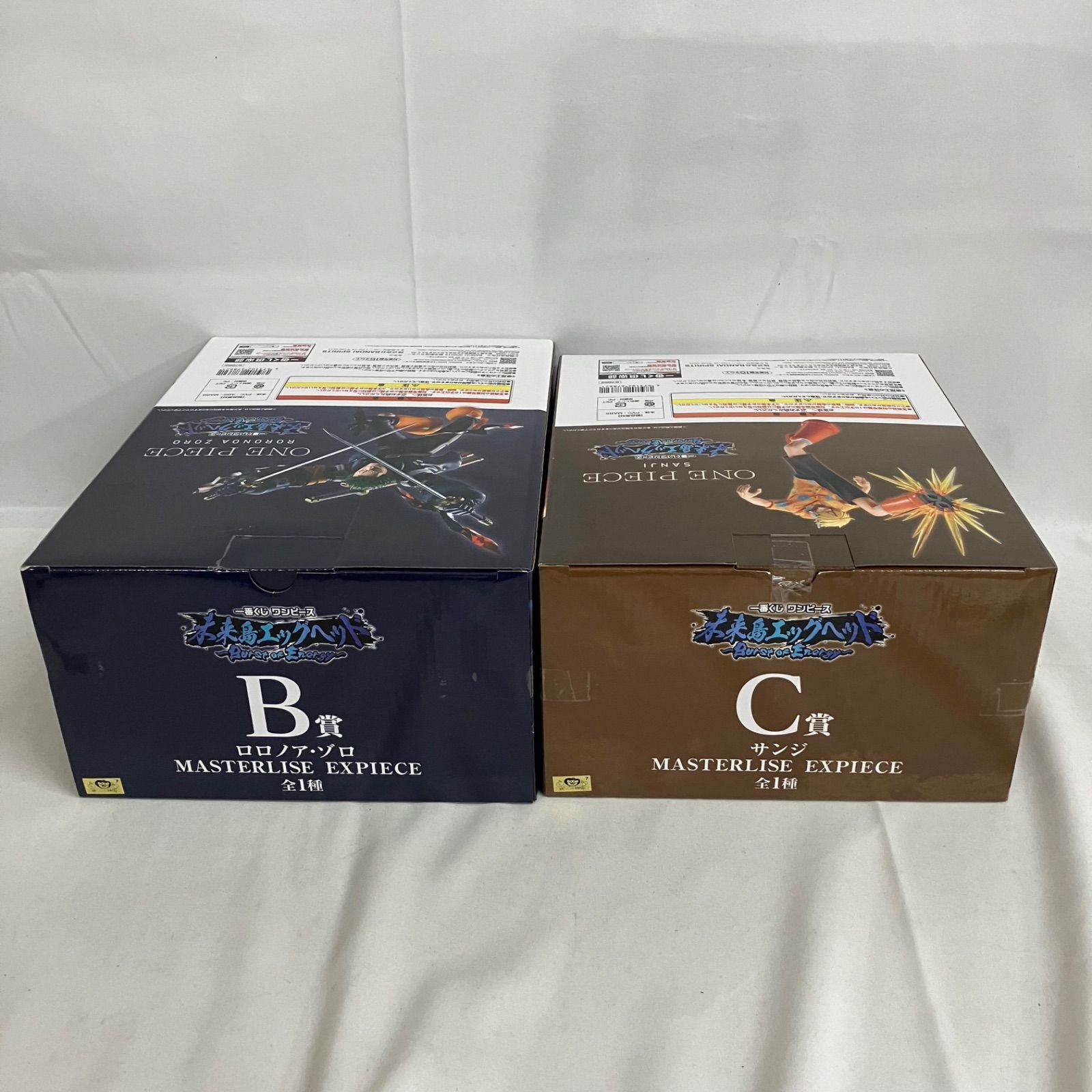 未開封 一番くじ ワンピース 未来島エッグヘッド B賞 ゾロ C賞 サンジ