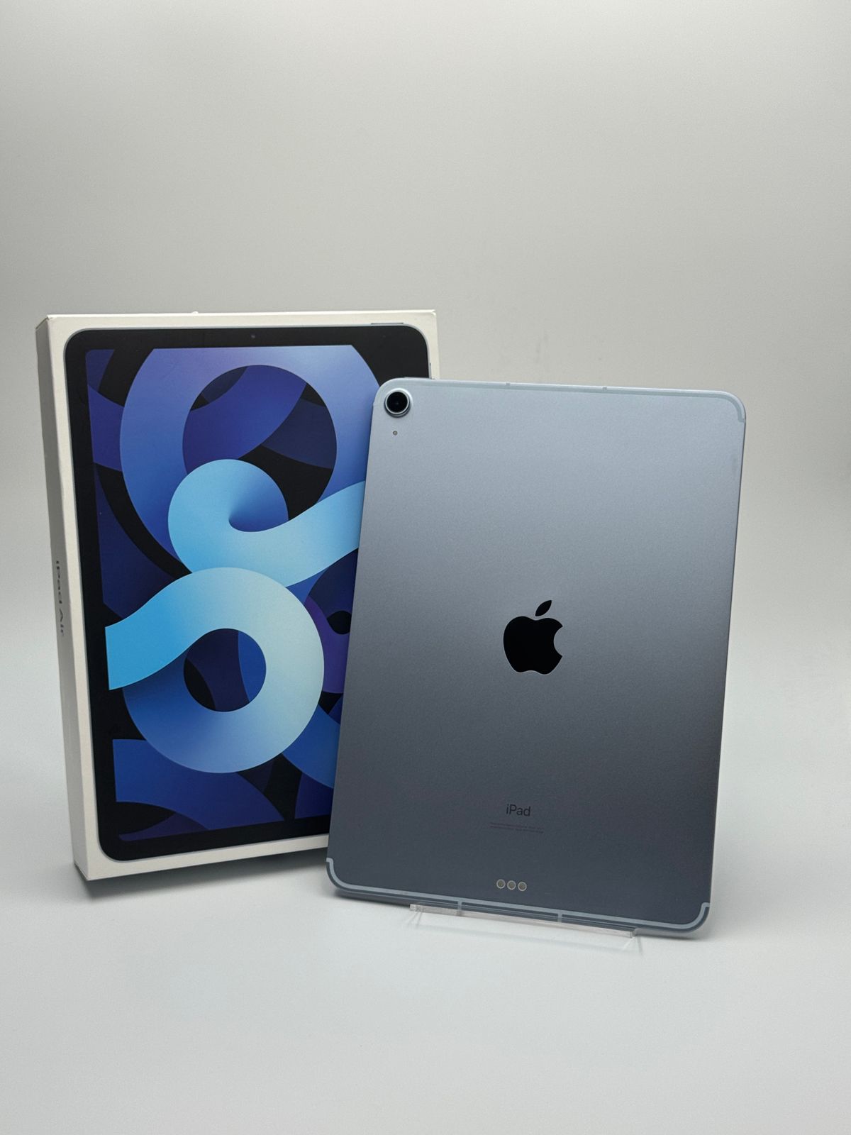 中古B】iPad Air 4 256GB スカイブルー wifi+Cellular バッテリー【91