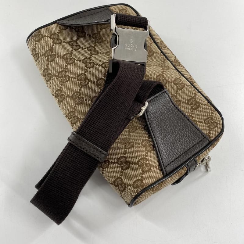中古】GUCCI ボディバッグ 449174 GGキャンバス ブラウン グッチ[10