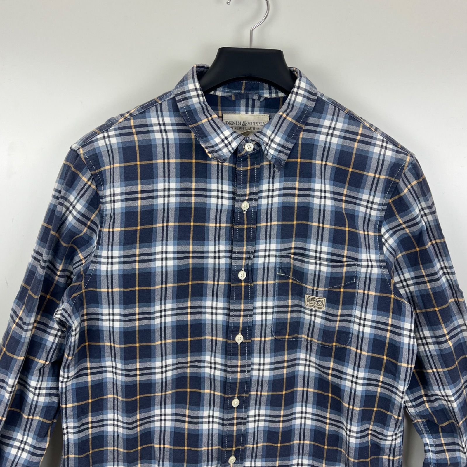 DENIM&SUPPLY Ralph Lauren plaid L/S shirts M デニム＆サプライ