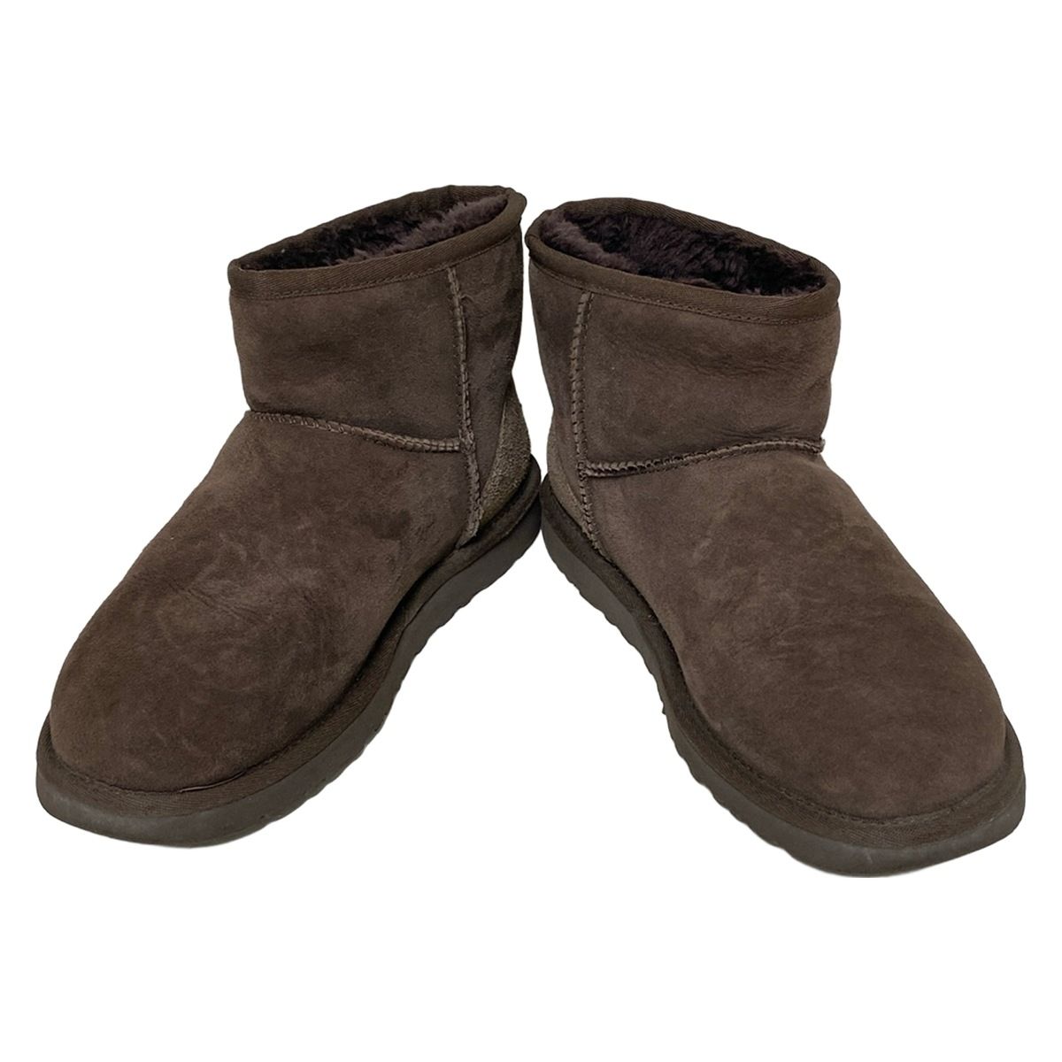 UGG(アグ) ショートブーツ 23 レディース - 5854 ダークブラウン