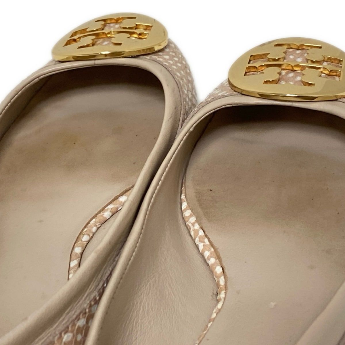 TORY BURCH(トリーバーチ) フラットシューズ 6 M レディース - ピンク