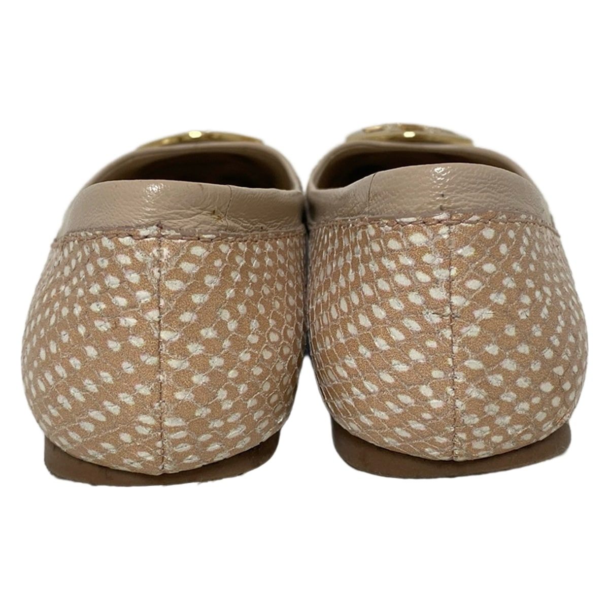 TORY BURCH(トリーバーチ) フラットシューズ 6 M レディース - ピンク