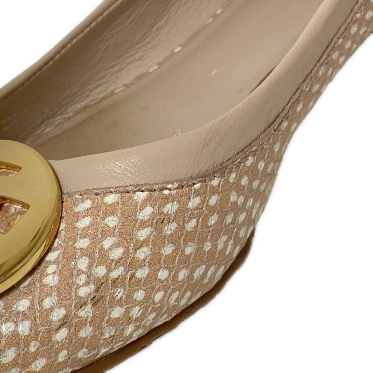 TORY BURCH(トリーバーチ) フラットシューズ 6 M レディース - ピンク