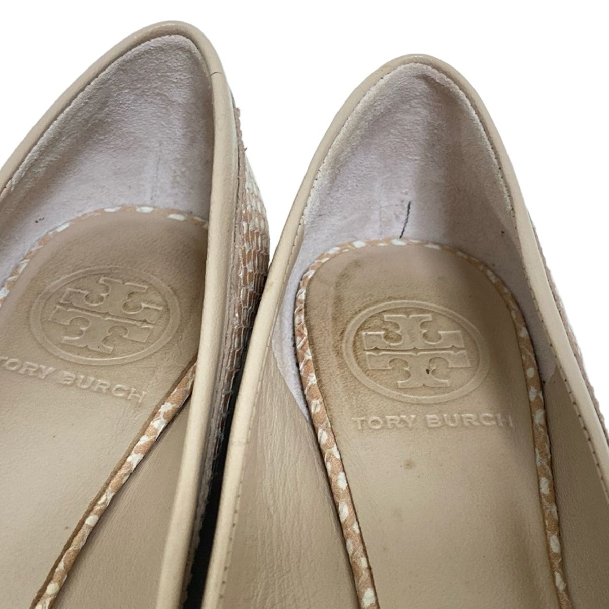 TORY BURCH(トリーバーチ) フラットシューズ 6 M レディース - ピンク