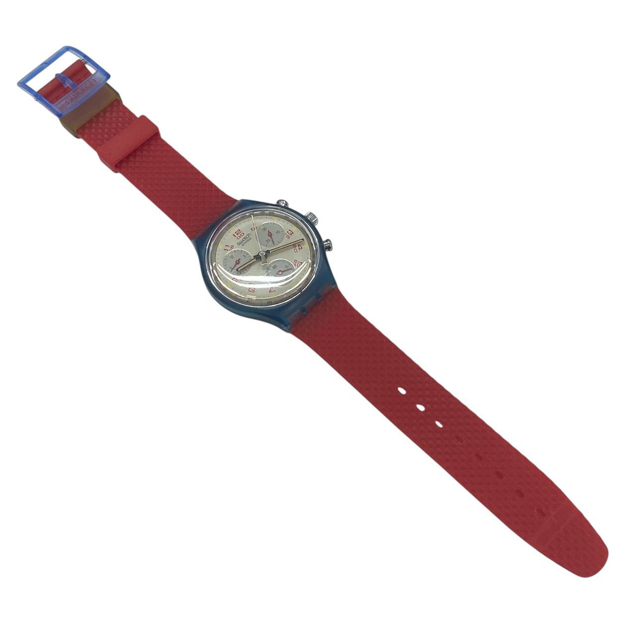 未使用/動作品】SWATCH スウォッチ CHRONO クロノ SCN103 JFK 1992 
