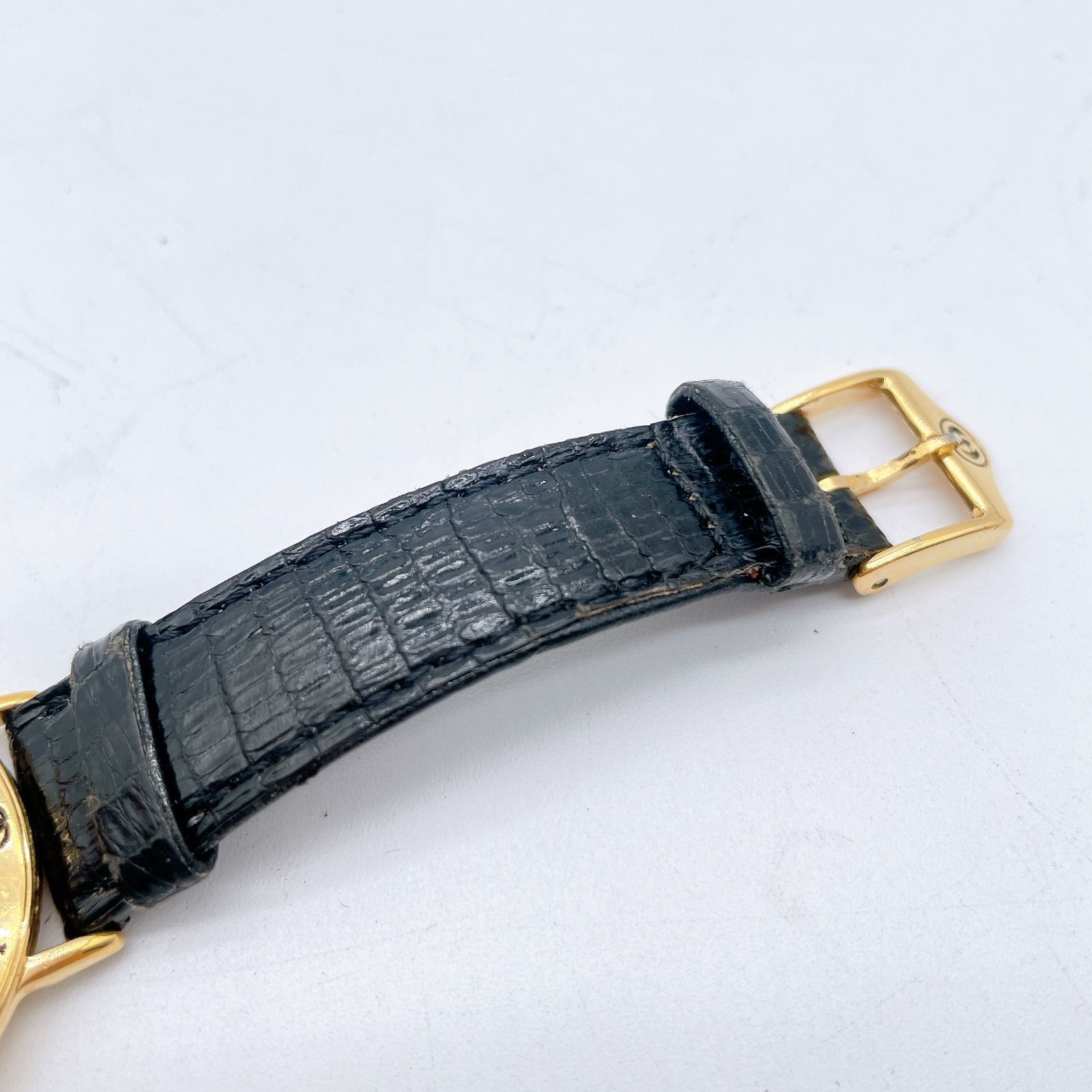GUCCI グッチ 3000M ブラック文字盤 メンズ腕時計 - メルカリ