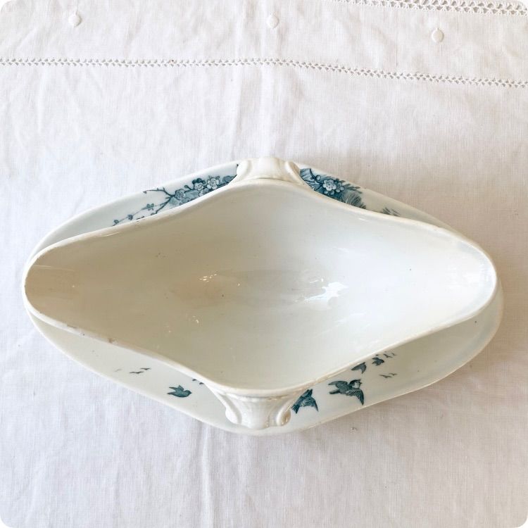 フランスアンティーク ソーシエール｜ジアン GIEN窯「Paysages」田園