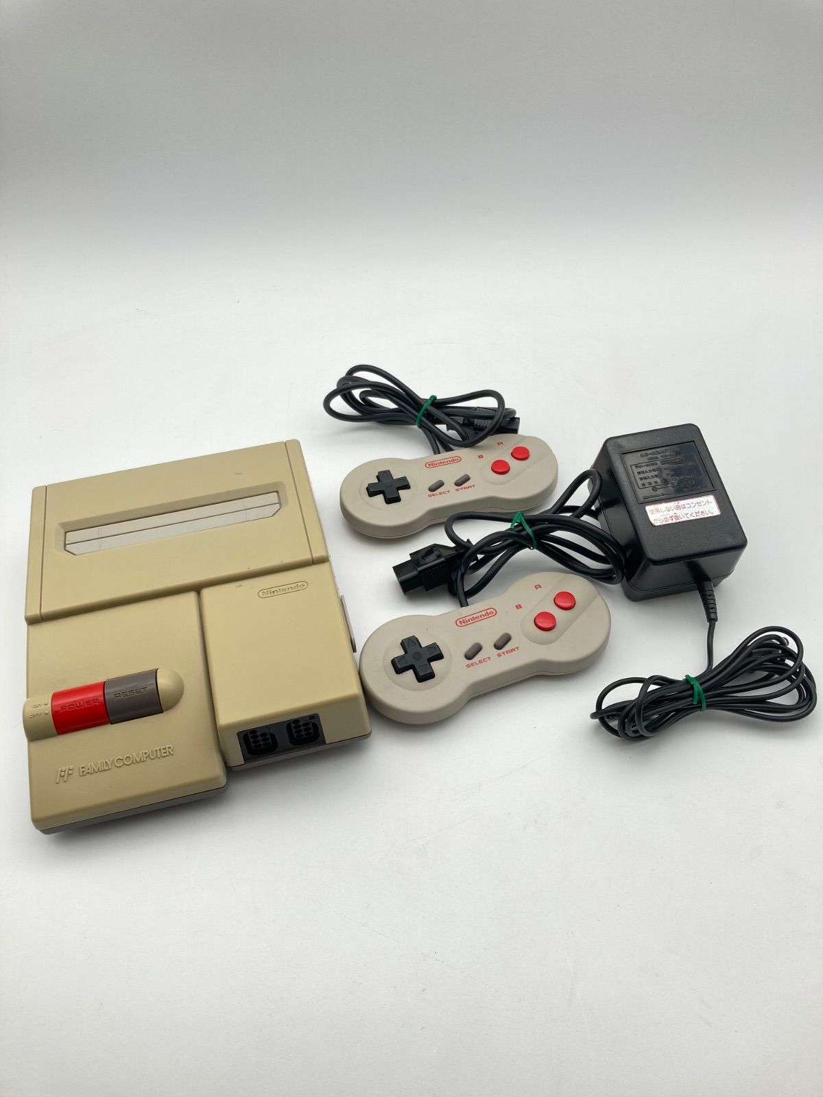 動作OK】ニンテンドー ニューファミコン 本体 周辺機器セット 0113-705