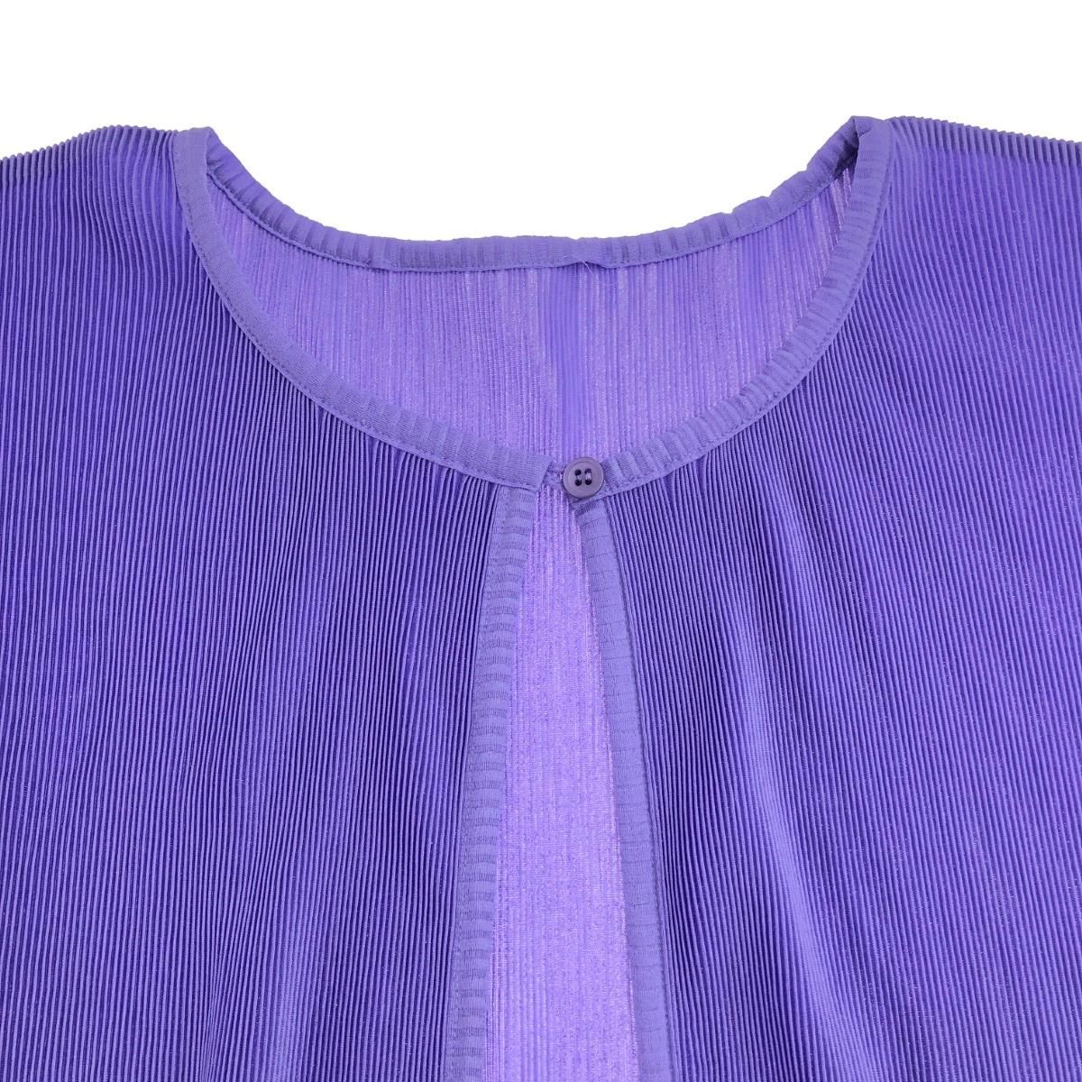 PLEATS PLEASE プリーツプリーズ カーディガン サイズ:3 半袖/1B