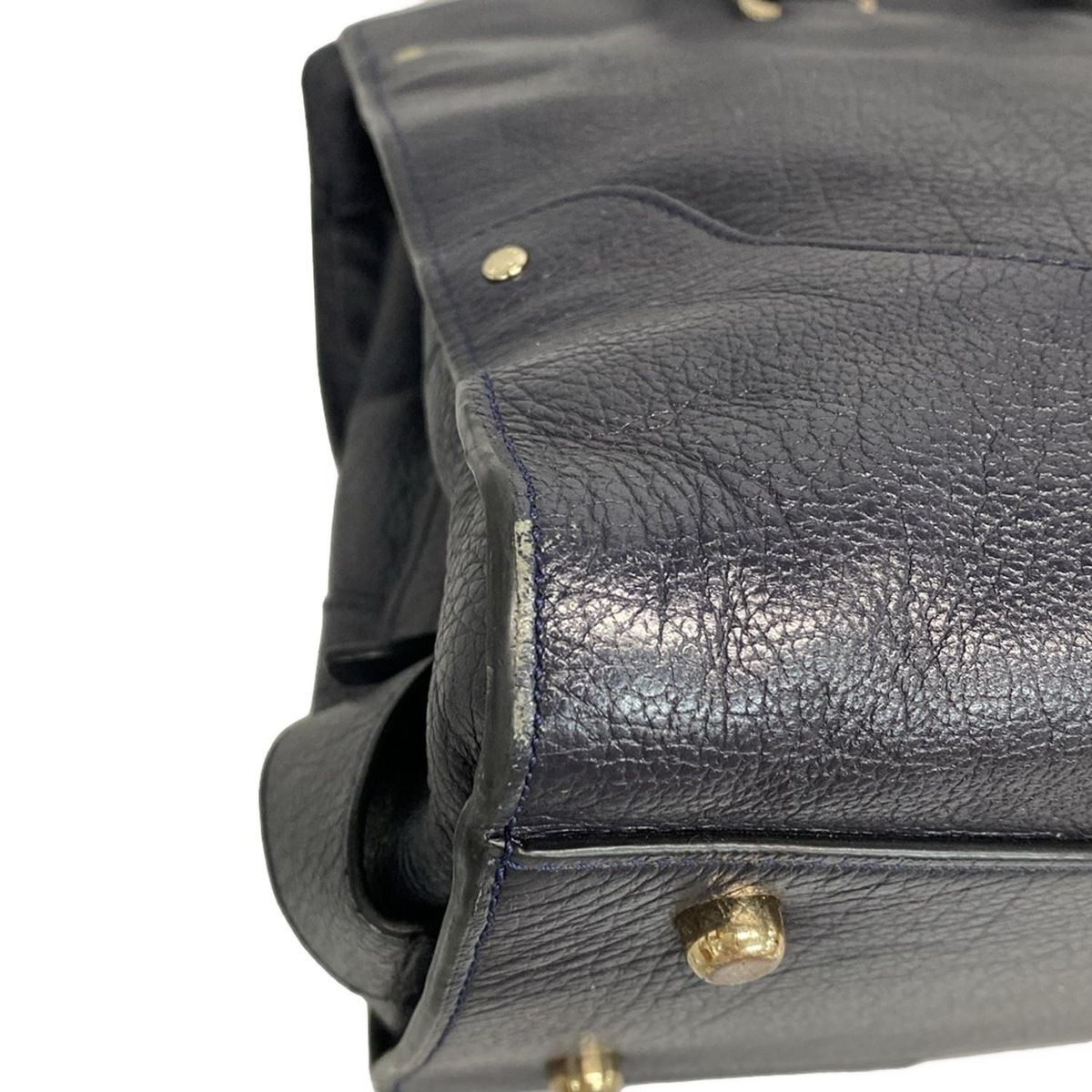 COACH(コーチ) トートバッグ - 37167 ダークネイビー レザー - メルカリ