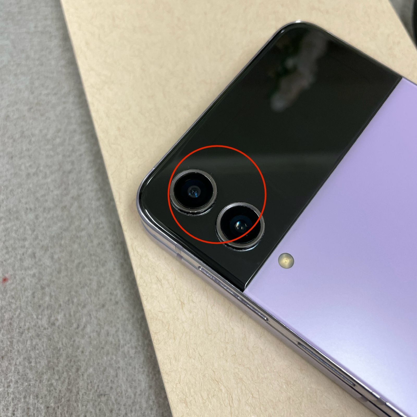 Samsung Galaxy Z Flip4 128GB ボラパープル 国内版SIMフリー 送料無料