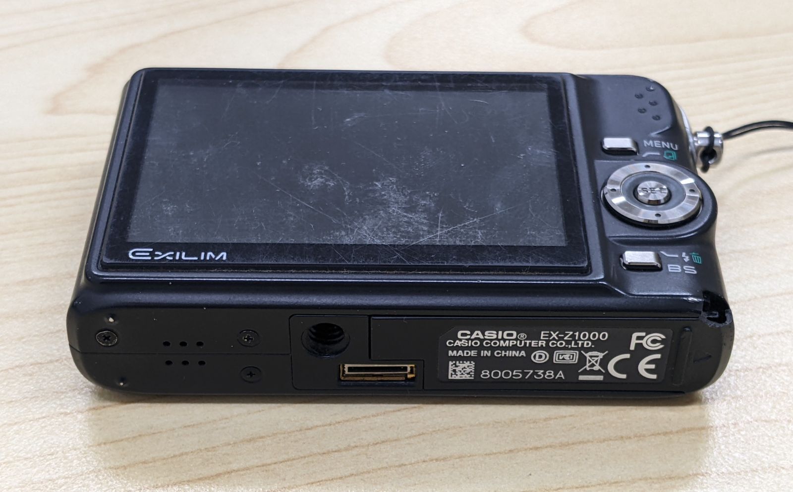 通電確認・ジャンク扱い】CASIO カシオ EXILIM エクシリム EX-Z1000