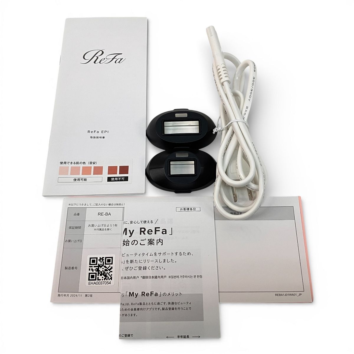 MTG ReFa EPI RE-BA-00A フラッシュ式 光美容器 脱毛器 美容 リファ