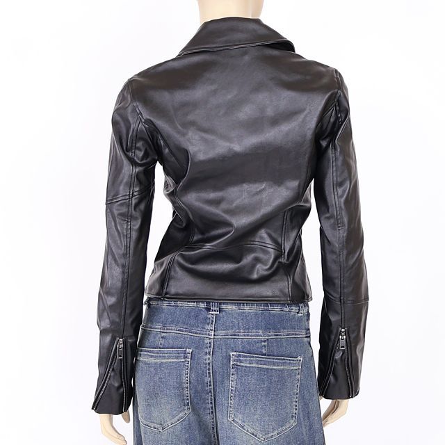 ディーゼル DIESEL 【訳あり】64%OFF レディース ライダースジャケット