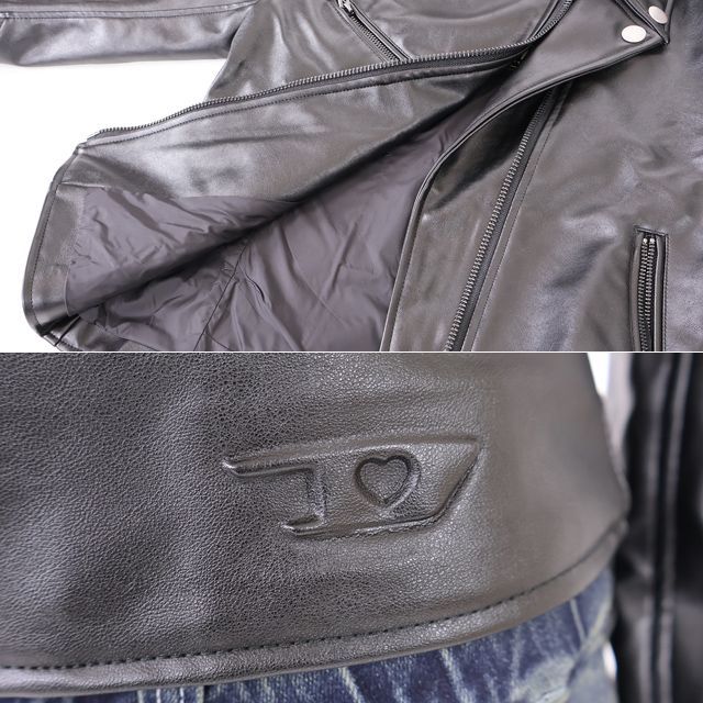 ディーゼル DIESEL 【訳あり】64%OFF レディース ライダースジャケット