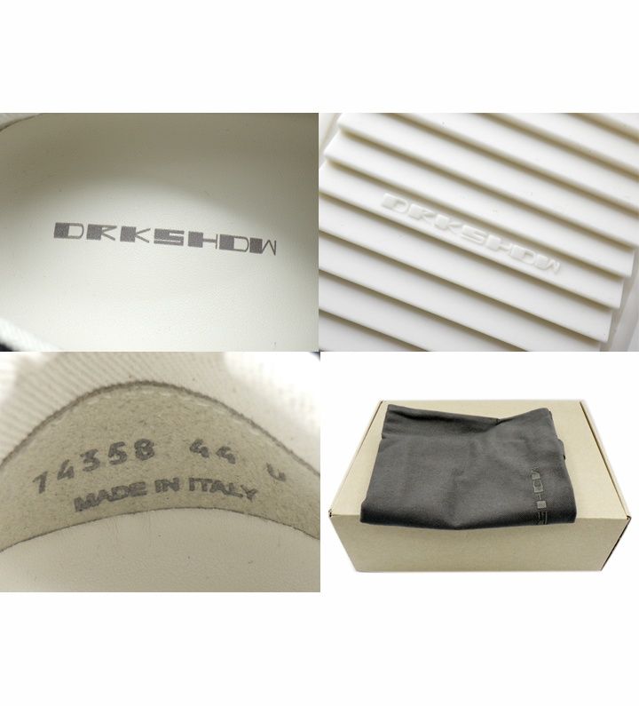 ダークシャドウ DRKSHDW 【 LACELESS VINTAGE SNEAKS DU02E7811