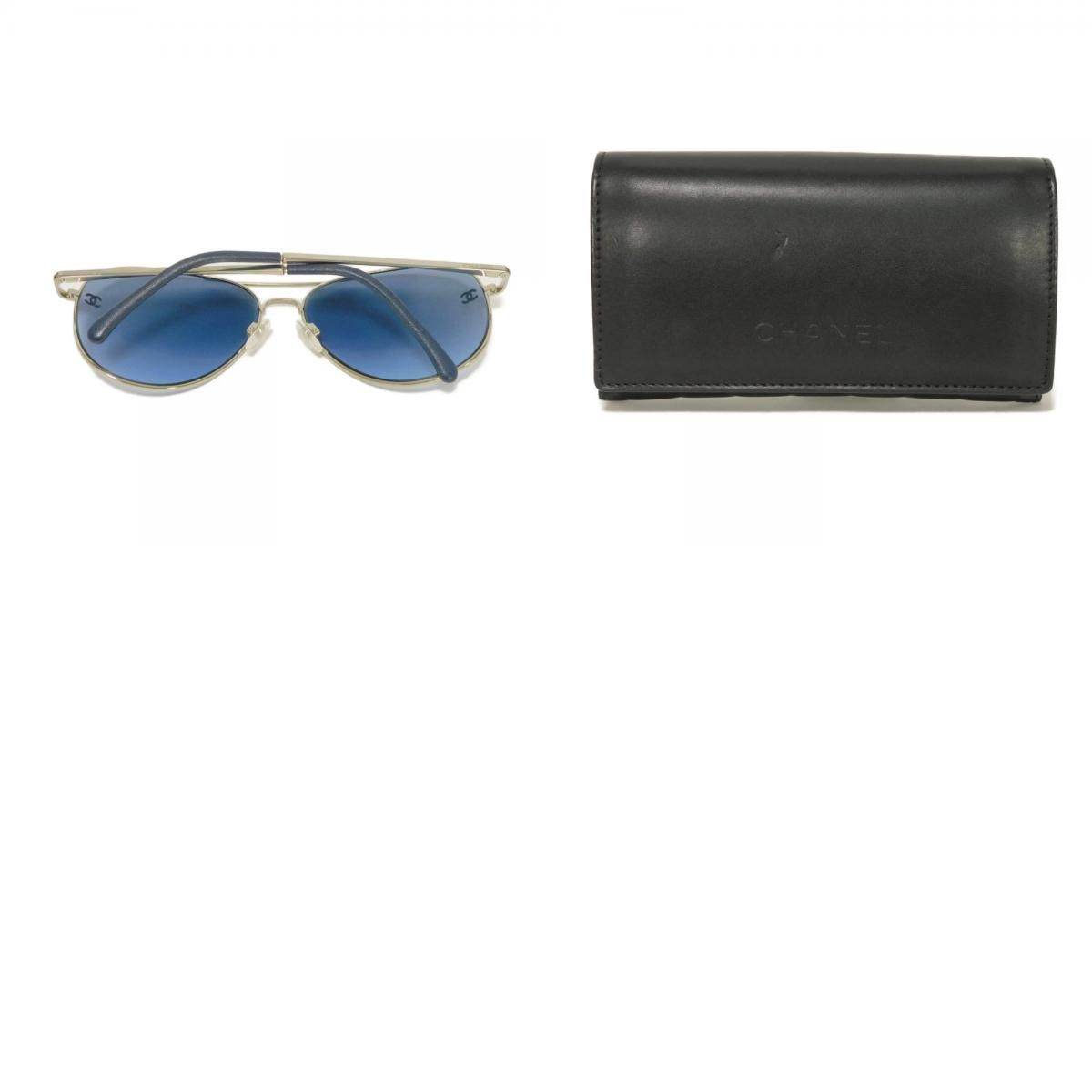 CHANEL シャネル パイロット シェイプ CCマーク ティアドロップ チタン