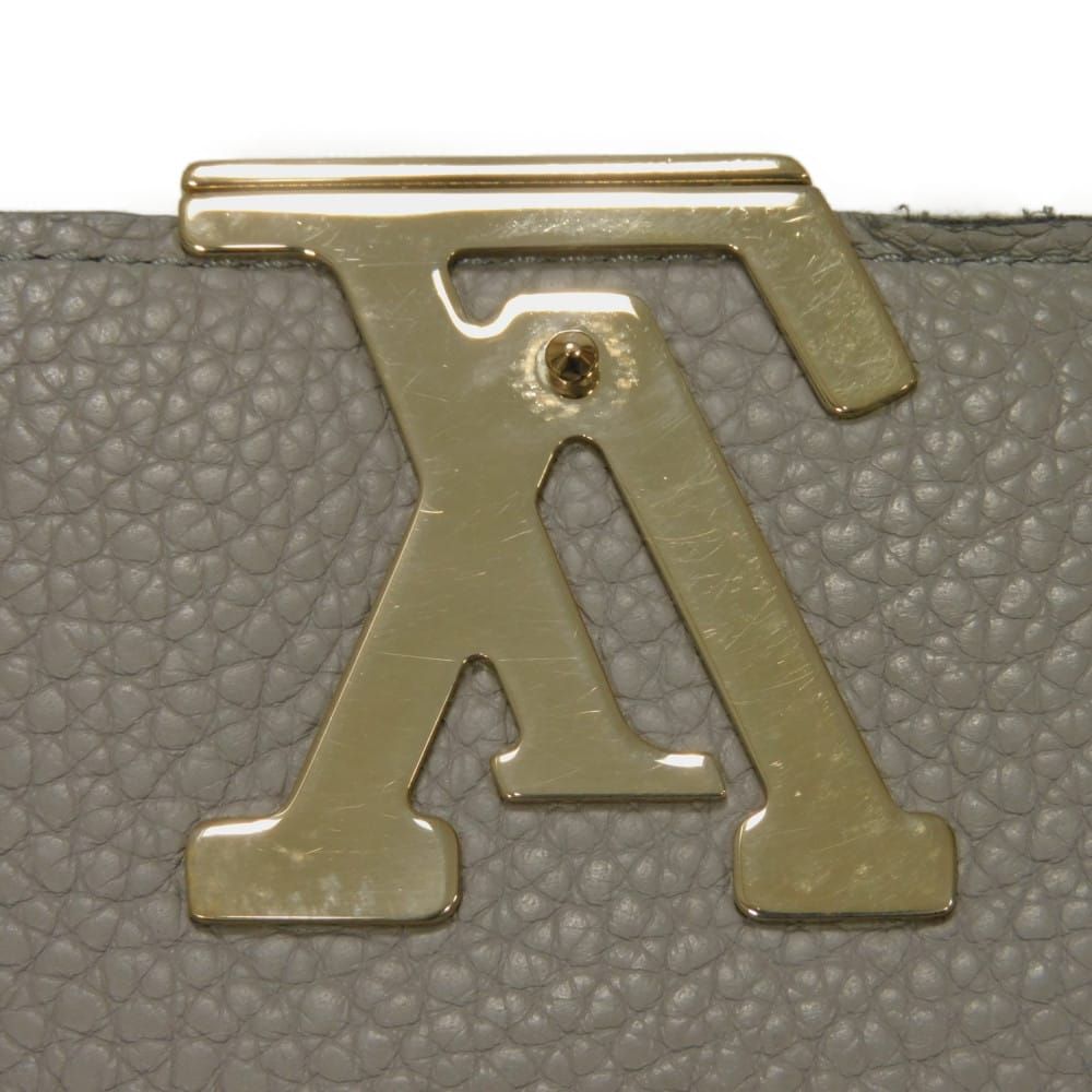 LOUIS VUITTON ルイヴィトン カプシーヌ 長財布 金具 LVロゴ LOUIS VUITTON ルイ・ヴィトン ポルトフォイユ カプシーヌ LV