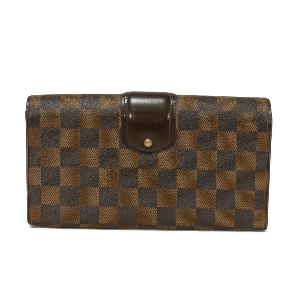 ルイヴィトン ダミエ ポルトフォイユ システィナ N61747 長財布 布袋付き LOUIS VUITTON ルイ・ヴィトン ポルトフォイユ システィナ ロゴ