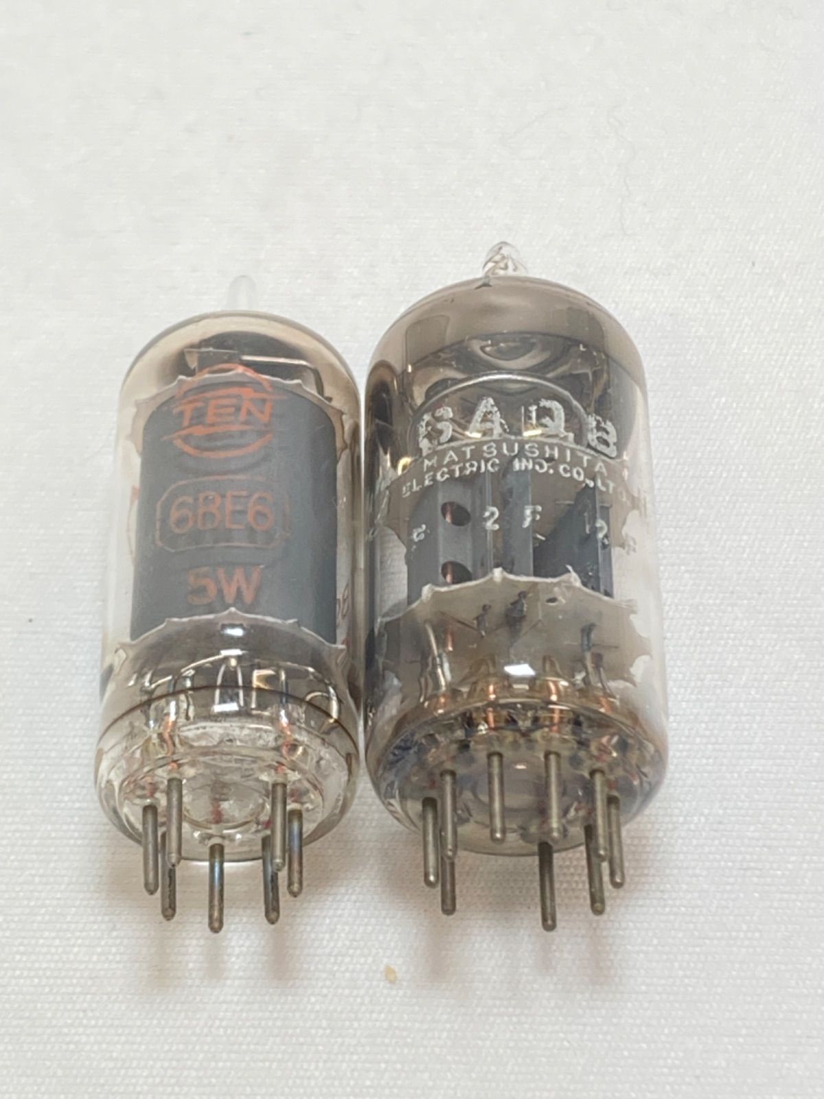 ☆ TEN 6BE6/ナショナル 6AQ8 真空管 2点セット - メルカリ