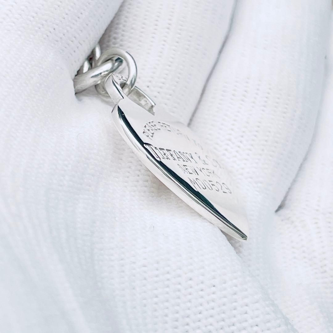 ◇ティファニー◇ 新品仕上済 ドーナツチェーン ハート ブレスレット Ag925 ◇ティファニー◇ 新品仕上済 ドーナツチェーン ハート ブレスレット