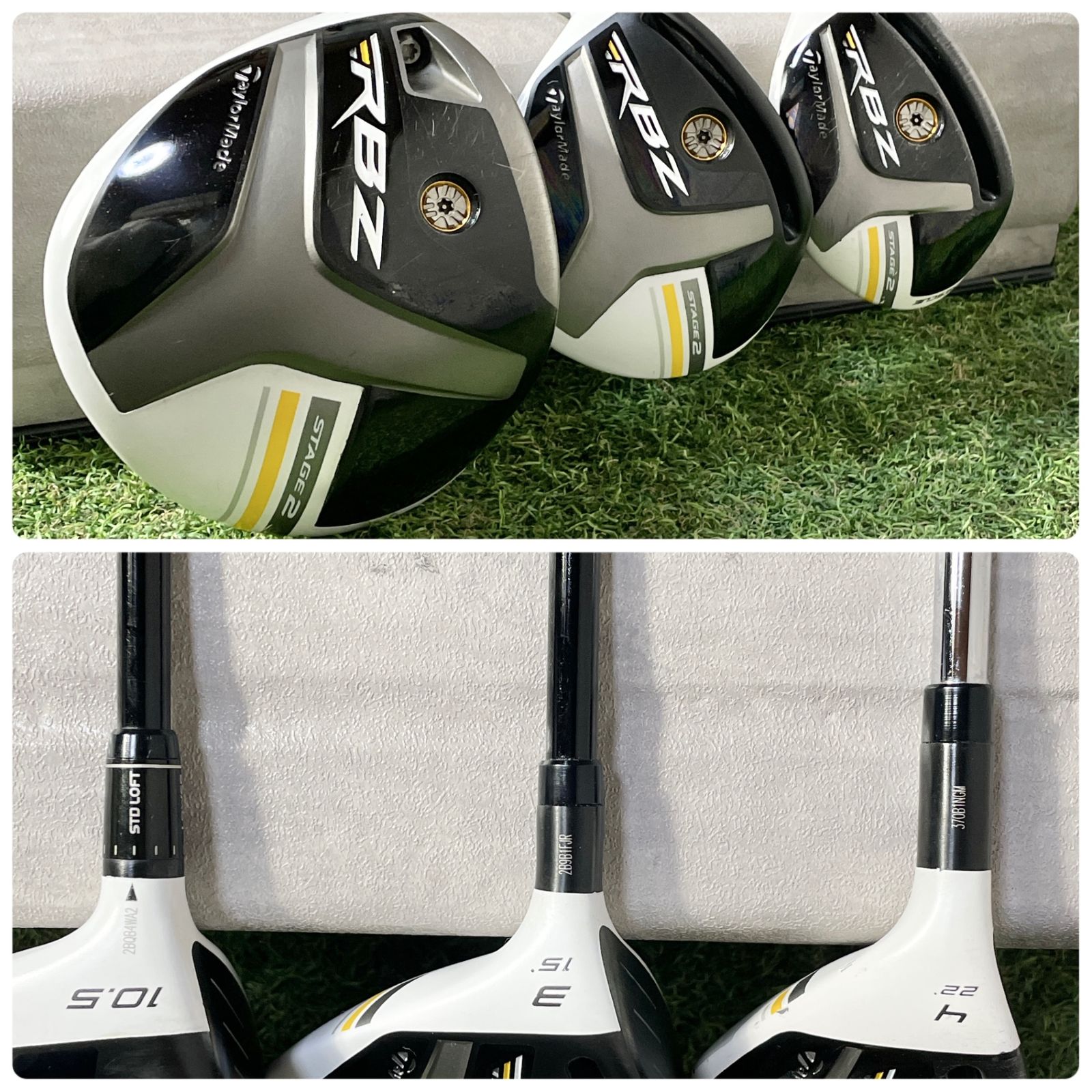 貴重レフティ！テーラーメイド RBZ ゴルフクラブセット S メンズ 左 11本 貴重レフティ！テーラーメイド RBZ ゴルフクラブセット S メンズ 左 11