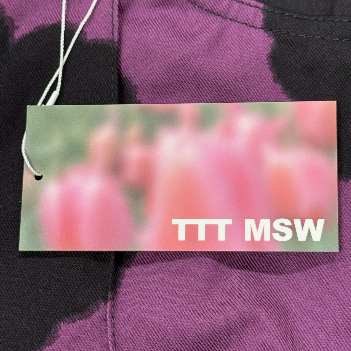 参考上代26400円 未使用 TTT_MSW 21AW Holstein Work Pants ホルスタインワークパンツ ティーモダンストリートウェア TTT-2021AW-PT02 パープル S （83860A） 参考上代26400円 未使用 TTT_MSW 21AW Holstein Work Pants
