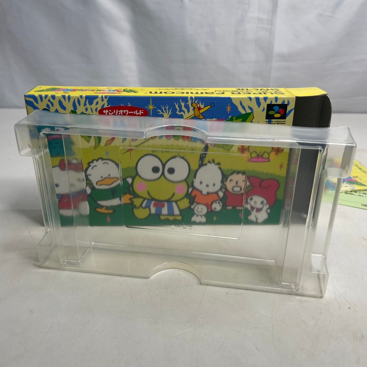  ●サンリオワールド けろけろけろっぴの冒険日記 箱 ソフト 取説付き 眠れる森 スーパーファミコン その他 キャラクターグッズ