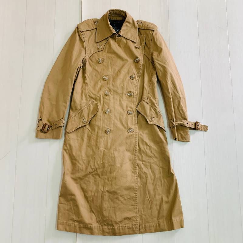 90's vintage トレンチコート Japanese 90s Vintage JUN EGYPT COTTON