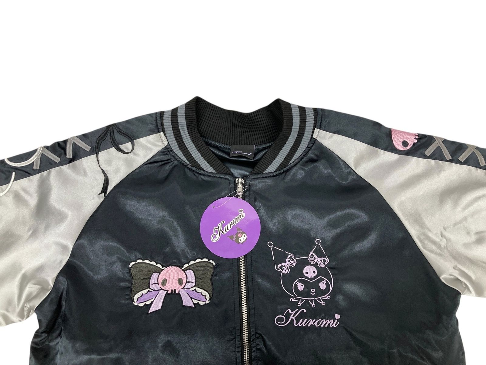 クロミ レースブラック スカジャン 丸眞 サンリオ ブルゾン 楽天市場