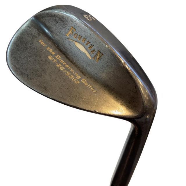 中古】 フォーティーン MT-28 V2(ノーメッキ) 53° ウェッジ WG 純正