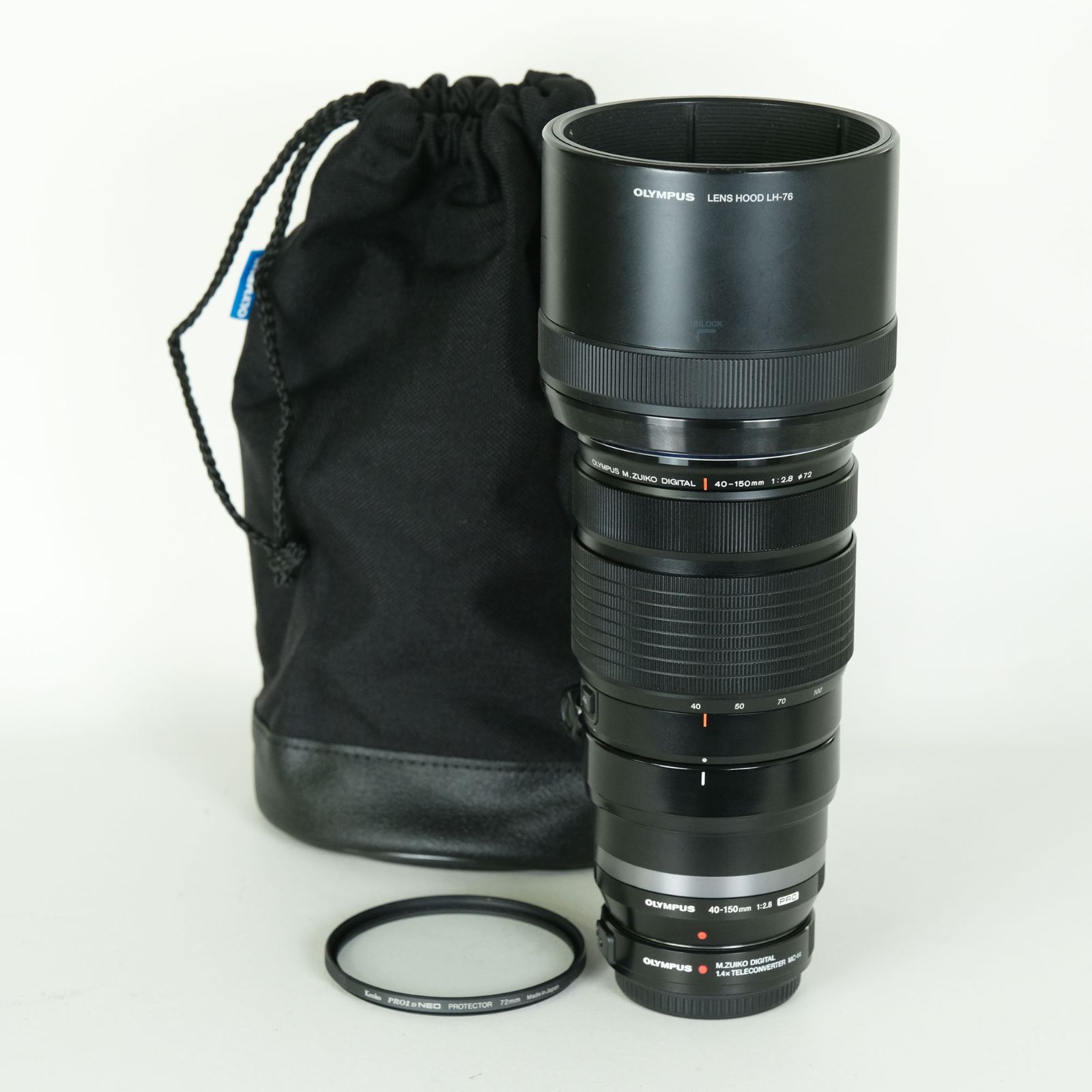 良品 | フィルター付] OLYMPUS M.ZUIKO DIGITAL ED 40-150mm F2.8 PRO