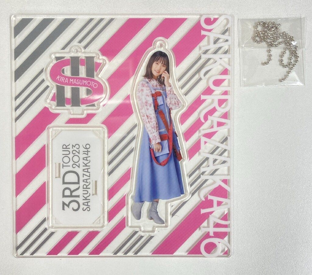 櫻坂46 「2nd TOUR 2022」青衣装 増本綺良 アクリルスタンド