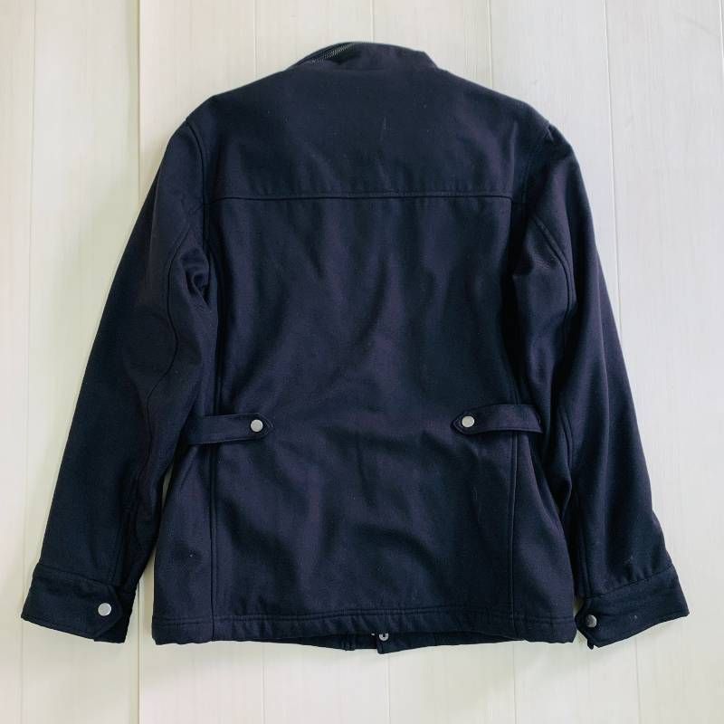 00s vintage ツイル ジップブルゾン お兄系 平成 Y2K OTARIE ブラック